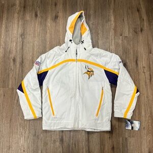 Deadstock 2000s Reebok Minnesota Vikings Jacket